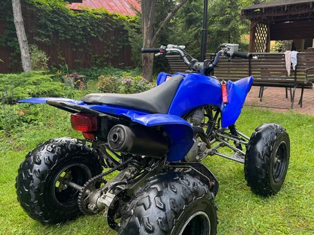 2010 Yamaha Raptor YFM250, синий, 450000 рублей, вид 3