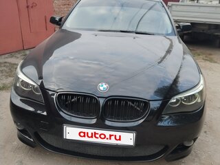2006 BMW 5 серии 525i V (E60/E61), чёрный, 1050000 рублей, вид 3