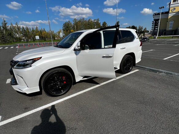 2019 Lexus LX 450d III Рестайлинг 2, белый, 8585585 рублей - вид 10