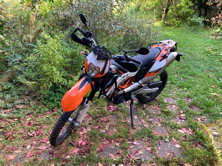 2009 KTM 690 Enduro R, оранжевый, 650000 рублей, вид 1
