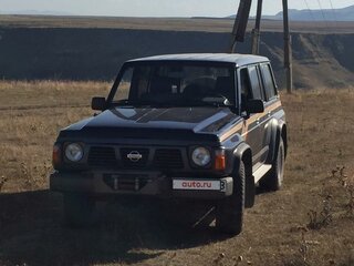 1993 Nissan Patrol IV (Y60), синий, 3500000 рублей, вид 1