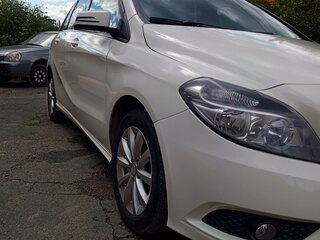 2013 Mercedes-Benz B-Класс 180 II (W246), белый, 1300000 рублей, вид 2