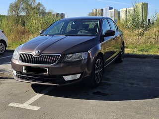 2015 Skoda Octavia III (A7), коричневый, 1230000 рублей, вид 1