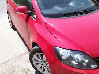 2009 Volkswagen Golf Plus II, красный, 650000 рублей, вид 2