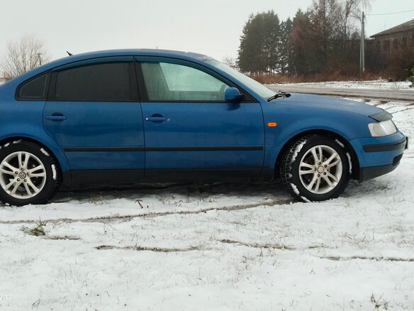 1997 Volkswagen Passat B5, синий, 450000 рублей - вид 3