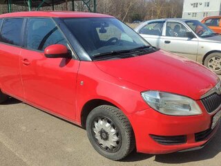 2012 Skoda Fabia II Рестайлинг, красный, 540000 рублей, вид 3