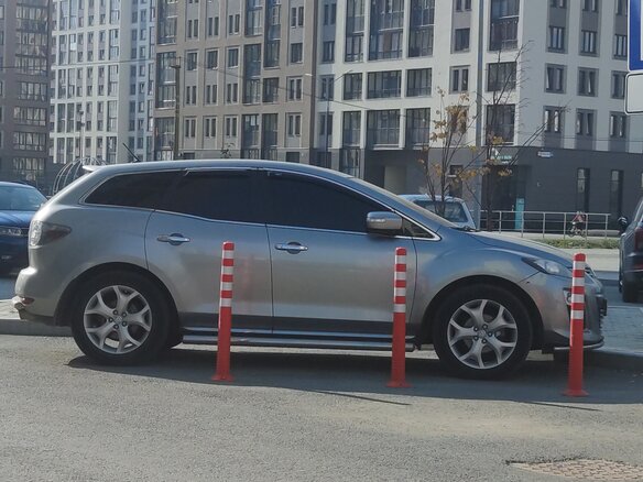 2011 Mazda CX-7 I Рестайлинг, серебристый, 1200000 рублей - вид 4