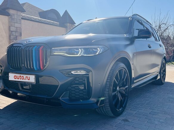 2020 BMW X7 M50d I (G07), серый, 8990000 рублей - вид 2
