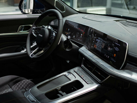 2026 Haval F7 II, синий - вид 26