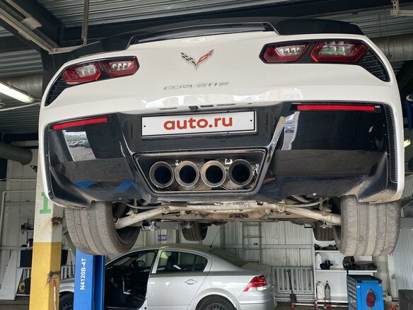 2014 Chevrolet Corvette Stingray C7, белый, 7499999 рублей - вид 14