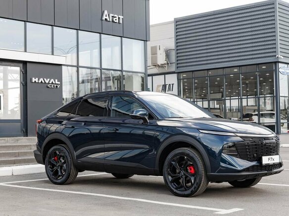 2026 Haval F7x II, синий - вид 7