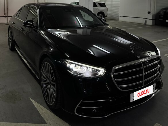 2022 Mercedes-Benz S-Класс 350 d Long 4MATIC VII (W223), чёрный, 9500000 рублей - вид 2