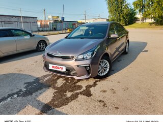 2019 Kia Rio IV, коричневый, 1350000 рублей, вид 3