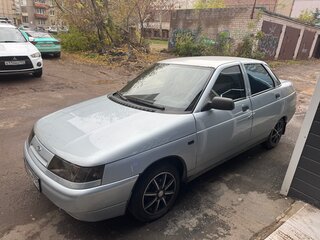 2002 Lada (ВАЗ) 2110, серебристый, 199000 рублей, вид 1