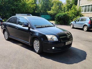2008 Toyota Avensis II Рестайлинг, чёрный, 720000 рублей, вид 2