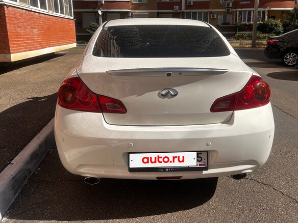 2012 Infiniti G25 IV, белый, 1500000 рублей - вид 5