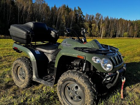 2008 Arctic Cat 400 Series, зелёный, 440000 рублей, вид 4