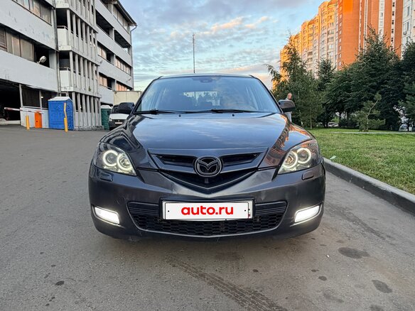 2006 Mazda 3 I (BK) Рестайлинг, серый, 430000 рублей - вид 1
