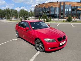 2008 BMW 3 серии 318i V (E90/E91/E92/E93) Рестайлинг, красный, 899000 рублей, вид 2