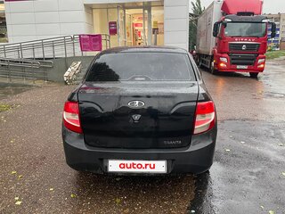 2014 Lada (ВАЗ) Granta I, чёрный, 310000 рублей, вид 5