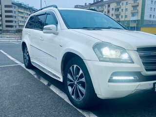 2012 Mercedes-Benz GL-Класс 500 I (X164) Рестайлинг, белый, 2000000 рублей, вид 3