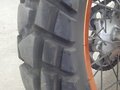 2010 Yamaha XG250 Tricker, оранжевый - вид 9