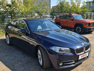 2014 BMW 5 серии 520i VI (F10/F11/F07) Рестайлинг, синий, 1650000 рублей, вид 3
