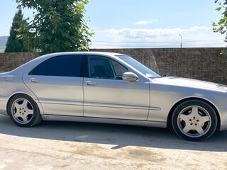 2000 Mercedes-Benz S-Класс 500 Long IV (W220), серебристый, 1350000 рублей, вид 5