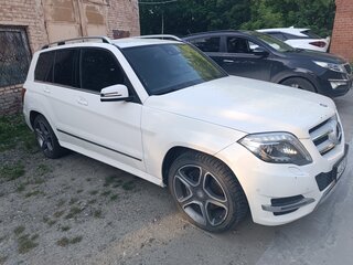 2013 Mercedes-Benz GLK-Класс 220 CDI I (X204) Рестайлинг, белый, 2200000 рублей, вид 3