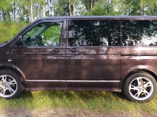 2010 Volkswagen Multivan T5 Рестайлинг, коричневый, 2080000 рублей, вид 2