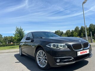 2014 BMW 5 серии 530d xDrive VI (F10/F11/F07) Рестайлинг, коричневый, 2490000 рублей, вид 3