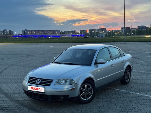 2002 Volkswagen Passat B5 Рестайлинг, серебристый, 440000 рублей - вид 4