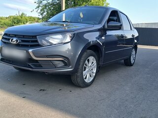 2021 Lada (ВАЗ) Granta I Рестайлинг, серый, 580000 рублей, вид 1