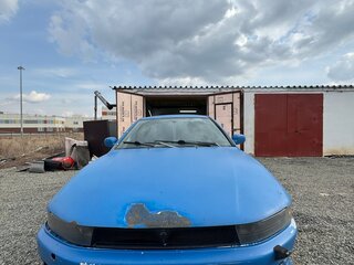 2000 Mitsubishi Galant VIII Рестайлинг, синий, 80000 рублей, вид 1
