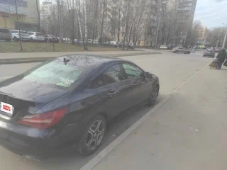 2018 Mercedes-Benz CLA 200 I (C117, X117) Рестайлинг, синий, 1500000 рублей, вид 3
