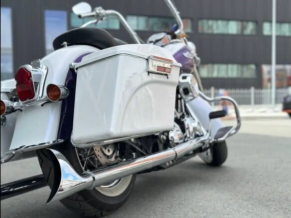 2010 Harley-Davidson Softail Deluxe, пурпурный, 1350000 рублей - вид 15