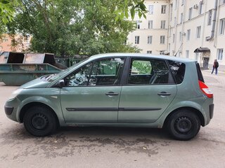 2006 Renault Scenic II Рестайлинг, зелёный, 400000 рублей, вид 3
