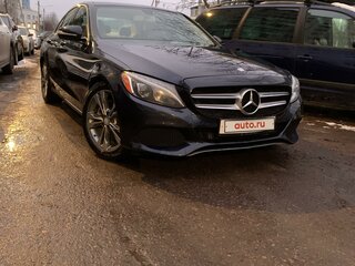 2015 Mercedes-Benz C-Класс 300 IV (W205), синий, 2200000 рублей, вид 2