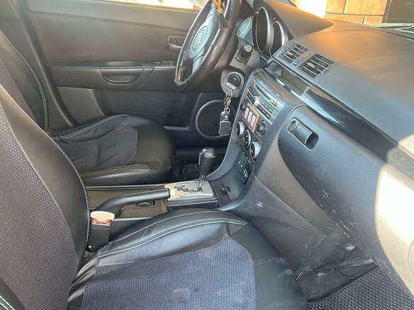 2007 Mazda 3 I (BK) Рестайлинг, синий, 580000 рублей - вид 10