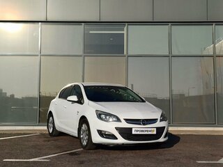 2013 Opel Astra J Рестайлинг, белый, 413000 рублей, вид 2