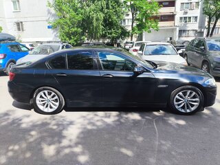 2016 BMW 5 серии 520d VI (F10/F11/F07) Рестайлинг, чёрный, 3150000 рублей, вид 2