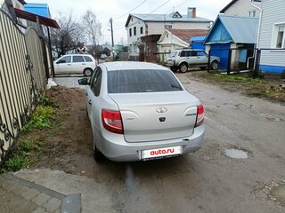 2017 Lada (ВАЗ) Granta I, серебристый, 500000 рублей, вид 4