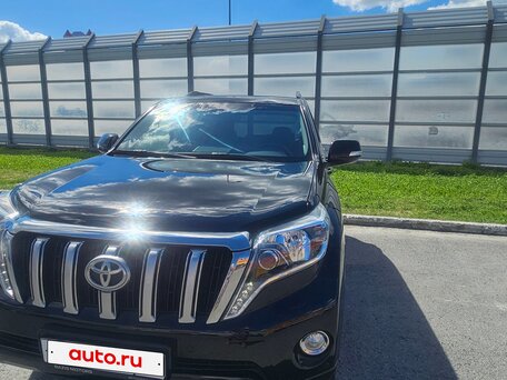 2016 Toyota Land Cruiser Prado 6-speed 150 Series Рестайлинг 1, чёрный, 4150000 рублей, вид 3