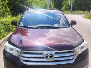 2012 Toyota Highlander II (XU40) Рестайлинг, красный, 2250000 рублей, вид 2