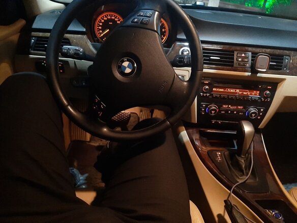 2007 BMW 3 серии 325i V (E90/E91/E92/E93), чёрный, 1300000 рублей - вид 6