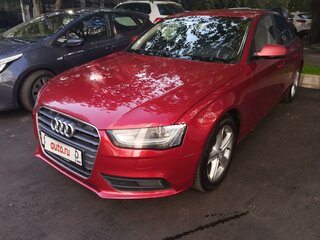 2013 Audi A4 IV (B8) Рестайлинг, красный, 1020000 рублей, вид 1
