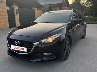 2017 Mazda 3 III (BM) Рестайлинг, чёрный, 1490000 рублей, вид 1