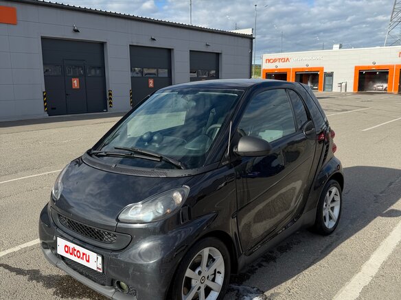 2009 Smart Fortwo II, чёрный, 449000 рублей