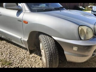 2008 Hyundai Santa Fe Classic Classic, серебристый, 400000 рублей, вид 2