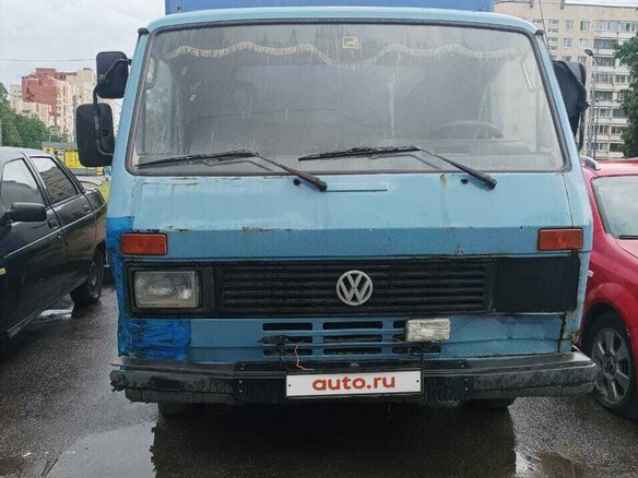 1990 Volkswagen LT, синий, 300000 рублей - вид 12